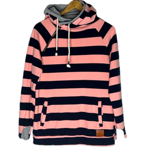 Ampersand Avenue Double Hood Hoodie Sweatshirt -EUC NWOT